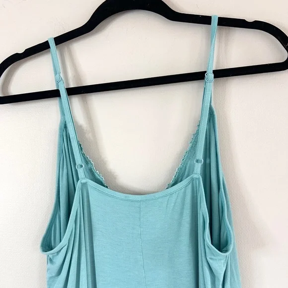 Y2K MYSTIQUE INTIMATES Babydoll Lace Trim Cami Slip Dress Chemise Coquette Sz 1X - Picture 10 of 12